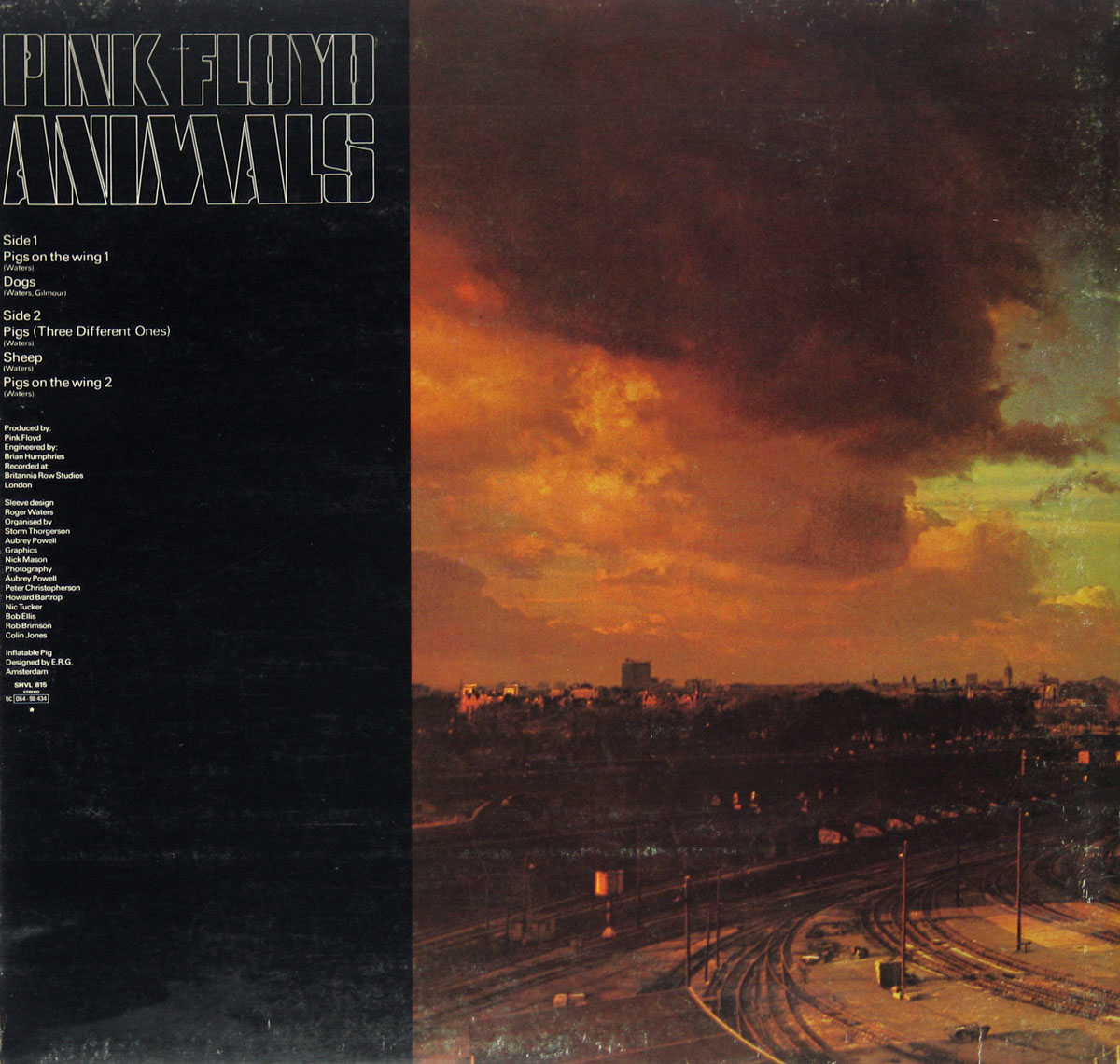 High Resolution Photo #2 PINK FLOYD Animals Gt. Britain 